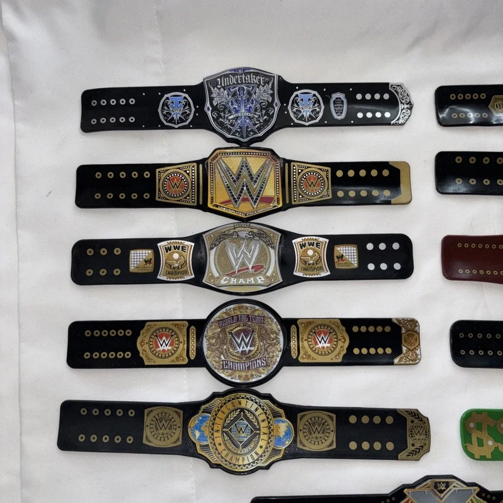 WWE Championship Slap Bands Complete Series 1 And 2 Of Seires 2 with Super Rares